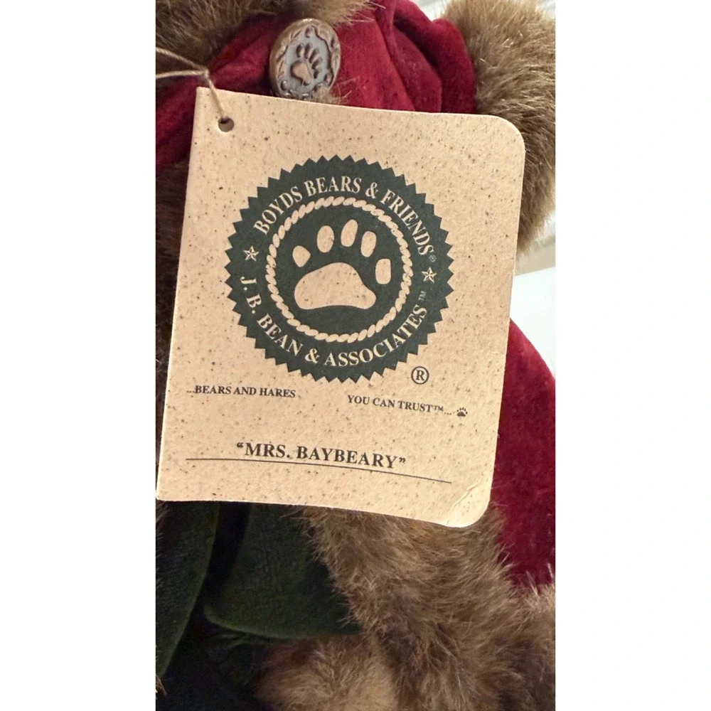 Boyds Bear Plush -  Mrs. BayBerry (10